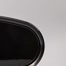 Platter Oval 42.5cm Black Lacquerware Glaze