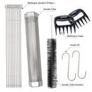 ASMOKE Essential Smart Portable Wood Pellet Grill & 3pc BBQ Tool Set & 5lb Applewood Pellets