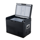 ASMOKE Premium Mini Fridge | 47L Compact Refrigerator with Roll-Bond Evaporator & Internal Light