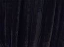 Large Velvet Curtains Black 600cm wide x 230cm Drop PINCH PLEAT+ 30 Hooks New