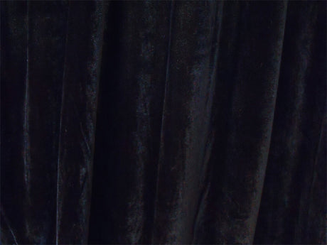 Large Velvet Curtains Black 600cm wide x 230cm Drop PINCH PLEAT+ 30 Hooks New