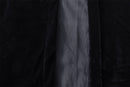 Large Velvet Curtains Black 600cm wide x 230cm Drop PINCH PLEAT+ 30 Hooks New