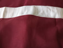 2 Long Drop Sheer Voile Curtains 592cm wide 270cm Drop Pinch Pleat + Hooks Wine