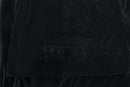 Long Large Thick Black Velvet Curtains 580x270cm+full liner,Blockout,Pinch Pleat