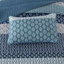 Classic Hydrangea Soft Quilted 3 Pc Bedspread & Pillow Cover Set