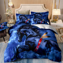 Blue Horse Vienna Gallery Quilt / Doona / Duvet Cover set