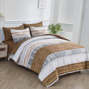 Stripe Bellagio Bloomscape Quilt / Doona / Duvet Cover set