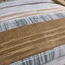Stripe Bellagio Bloomscape Quilt / Doona / Duvet Cover set