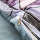 Stripe Madeira Dahlia Quilt / Doona / Duvet Cover set