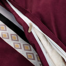 Stripe Catalina Leaf Quilt / Doona / Duvet Cover set
