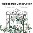 2 Pcs Large Metal Garden Trellis for Outdoor Yard & Patio