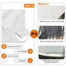Premium Natural Marble Texture Side End Table Coffee Table Large Bedside Table