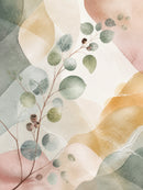 Eucalyptus Reverie Stretched Canvas Wall Art - Portrait - 40W x 50H cm
