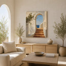Sunlit Passage Stretched Canvas Wall Art - Portrait - 60W x 120H cm