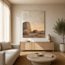 Stone and Sky Stretched Canvas Wall Art - Portrait - 40W x 50H cm