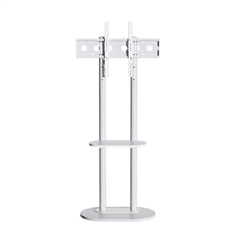 Minimalist Marble Textured Floor Tv Stand 32