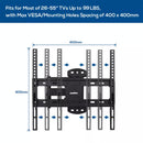 Wall Mount Bracket for 27 - 55 Inch SONY PANASONIC HISENSE KOGAN TCL LCD LED TV