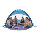 Beach Tent Sun Shelter for 6 Person, UPF 50+ Protection, Portable Sun Shade Canopy with Carrying Bag & Sand Pockets