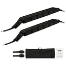 Soft Roof Rack Pads, 33-Inch Universal Car Roof Rack Pad, 176LBS Load Capacity Luggage Kayak Carrier with 2 Tie-Down Straps and Portable Storage Bag for SUP Canoe Snowboard Paddle Board