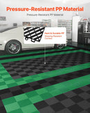 Interlocking Drainage Mat, 31 x 31 cm Modular Interlocking Cushion, 24 Pcs Splicing Drainage Mats, for Garage, Garden