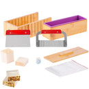 Soap Making Kit, 100 Bags and 105 Stickers, Soap Making Supplies DIY Kits for Adults