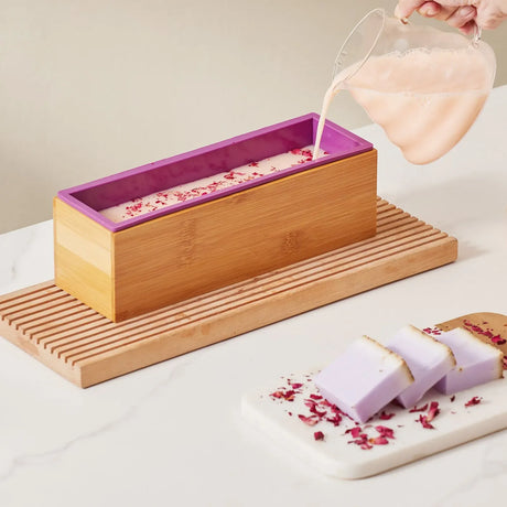 Soap Making Kit, 100 Bags and 105 Stickers, Soap Making Supplies DIY Kits for Adults