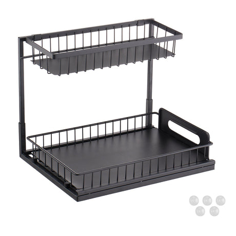 2-Tier Pull Out Cabinet Organizer, 10.7