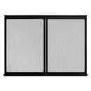 RV Screen Door Protector, 673.1 x 508 mm Door Grille, Easy to Install and Disassemble, Black