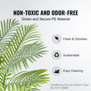 1219 mm Tall Artificial Palm Tree, Anti-Tip PE Faux Plant, Low-Maintenance Lifelike Greenery for Home, Office & Warehouse Decor, Indoor & Outdoor