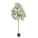 Artificial Olive Tree 155cm Tall Faux Potted Plant Lifelike PE Fake Tree with Anti Tip Protection Low Maintenance for Home Office Indoor Outdoor Decor