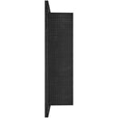 Shower Niche Ready for Tile 40.64 x 40.64 cm, Single Shelf Organizer, Square Corners Wall-inserted Niche Recessed, Black