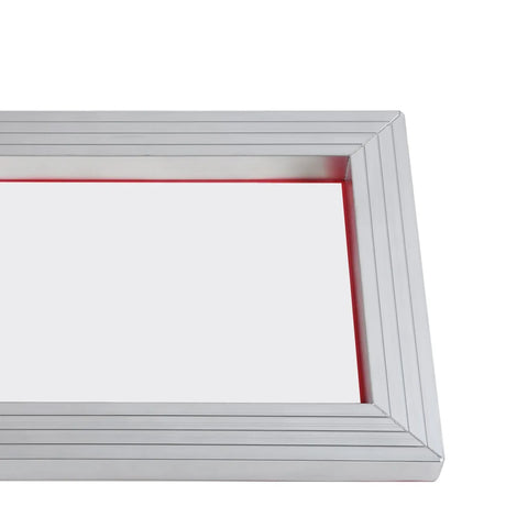 Screen Printing Kit, 2 Pieces Aluminum Silk Screen Printing Frames20.3 x 25.4/25.4 x 35.6cm 110 Count Mesh, 2 Tapes and Screen Printing Squeegees and Transparency Films for T-shirts DIY