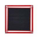 Plyometric Jump Box, 18 Inch Plyo Box, Steel Plyometric Platform and Jumping Agility Box, Red