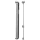 Retractable Baby Gate, 870 mm Tall, Extends up to 1400 mm Wide, Mesh Material, Doorways, Hallways, Playrooms, Gray