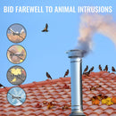 Chimney Cap 6 inch 304 Stainless Steel Round Roof Rain Cap Cover with Mesh Weather Resistant Flue Protector for Wood Stoves Oil Stoves and Outdoor Chimneys
