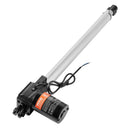 Linear Actuator 12V, 16 Inch Heavy Duty 1320lbs/6000N Linear Actuator, 0.19"/s Linear Motion Actuator with Mounting Bracket & IP44 Protection for Electric Door Industrial Machinery Vessels Cargo