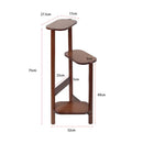 3 Tier bamboo plant stand for garden and living room-Brown