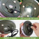 L828-10m LED Color Camping Light with Tape Measure & 2000mAh Battery - Super Long Battery Life, Multi-Function Tent, Emergency & Ambient Light
