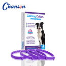Purple Calming Collars for Dogs - Natural Stress Relief, Adjustable, 4 Pack