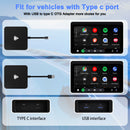 Car Wireless Android Auto Adapter - Transform Wired to Wireless, Bluetooth 5.0 & 5G WiFi