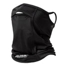 2 Pcs White UV Protection Breathable Cycling Face Mask with Ear Hooks - Summer Ice Silk Neck Gaiter for Men and Women