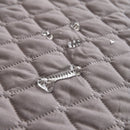 75*75CM Grey Waterproof & Scratch-Resistant Pet Sofa Protector Mat with Pillow | Cat & Dog Bed, Washable, All-Season
