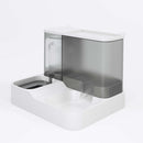 Grey Pet Feeder 3L Automatic Cat Feeder and Water Dispenser - Hassle-Free Hydration and Feeding