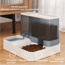 Pink Pet Feeder 3L Automatic Cat Feeder and Water Dispenser - Hassle-Free Hydration and Feeding