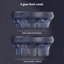 Ergonomic Cordless Hair Clipper with LCD Display - USB-C Rechargeable Head Shaver