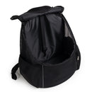 Black Breathable Mesh Pet Carrier Backpack - Head-Out Design for Small Dogs & Cats, Ventilated Travel Hiking Carrier Bag with Front Entry & Pockets