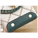 Brown Stylish Korean Minimalist Crossbody Bag - Elegant Small Square Shoulder Bag with Phone Pocket