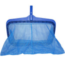 Blue Deep-Water Pool Skimming Net - Durable Cleaning Tool for Pool Maintenance (Pole not included)