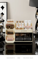 Spacious Cosmetic Organizer - Multi-Functional Vanity Storage for Lipsticks & Skincare (35x19x25cm)