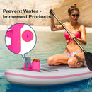 4 PCS Professional Paddle Board Cup Holder and Phone Mount - Universal SUP Kayak Beverage Station with Anti-Spill Design - Multi-Functional Water Sports Accessory for Bungee Deck Rigging